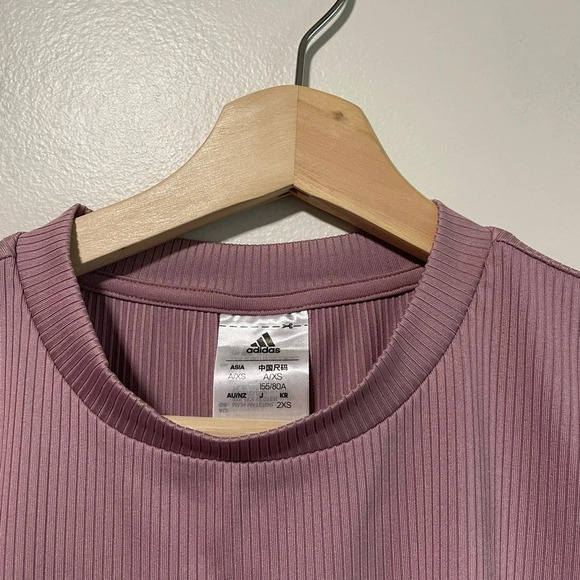 Women's Pink  T-shirt adidas X Zoe Saldana - 2XS - Picture 9 of 13